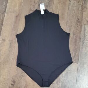 H&M Black Sleeveless Bodysuit Size XXL